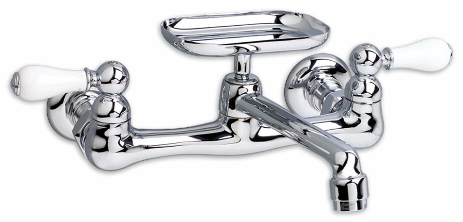 American Standard Heritage Wall Mount Kitchen Faucet with ...