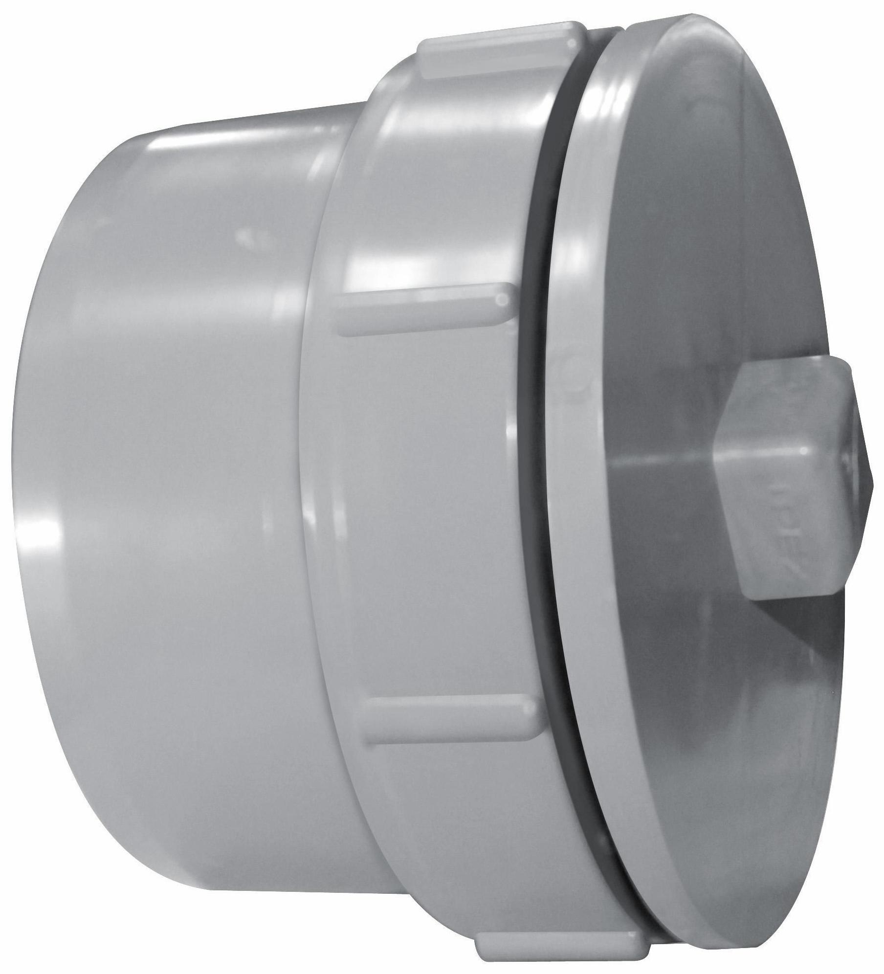 Ipex 4" PVC DWV FTG C/O W/ PLUG SPxGSKT PLUG SYSTEM XFR 526348 Shop