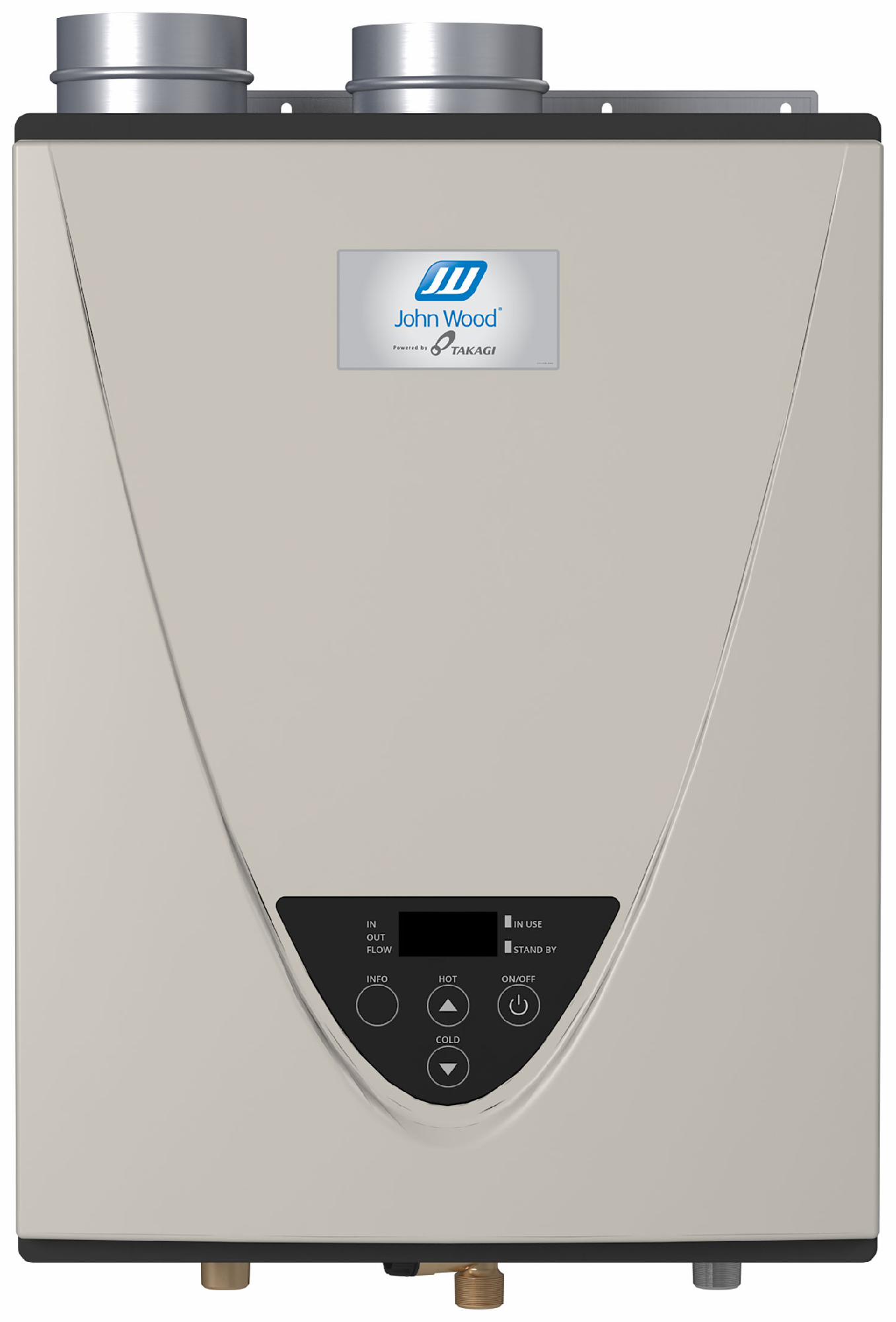 John Wood Natural Gas Tankless Water Heater JWT540HN 100163687 Shop Online Andrew Sheret Ltd.