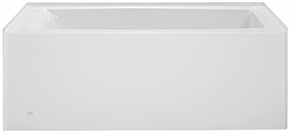 Hytec Bowen 60" x 311/4" Alcove Tub with LH Drain 39310 Shop Online