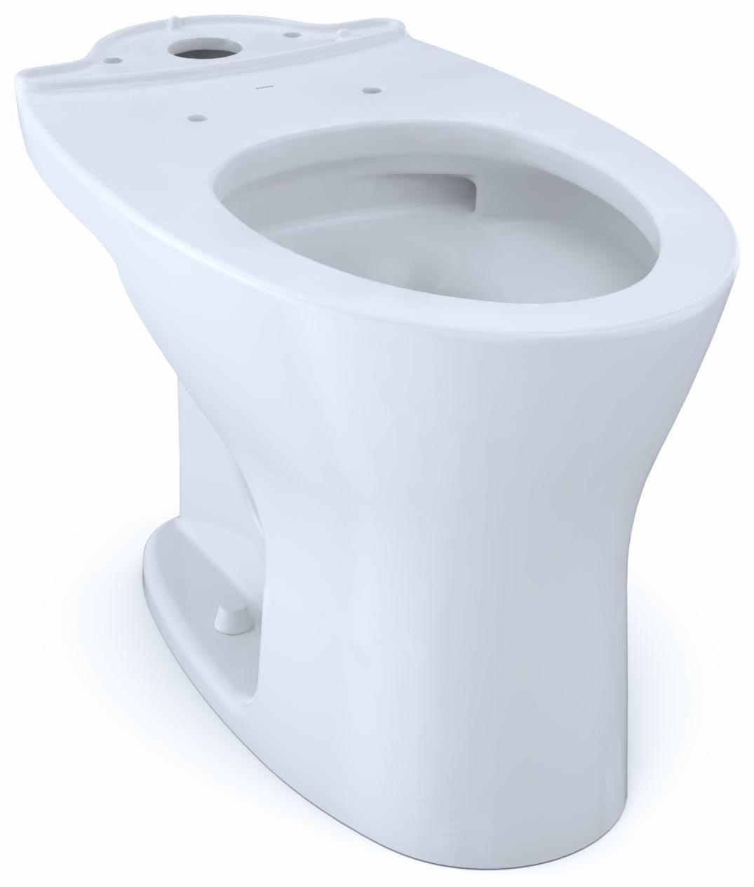 Toto Drake Dual Flush Elongated Universal Height Toilet ...