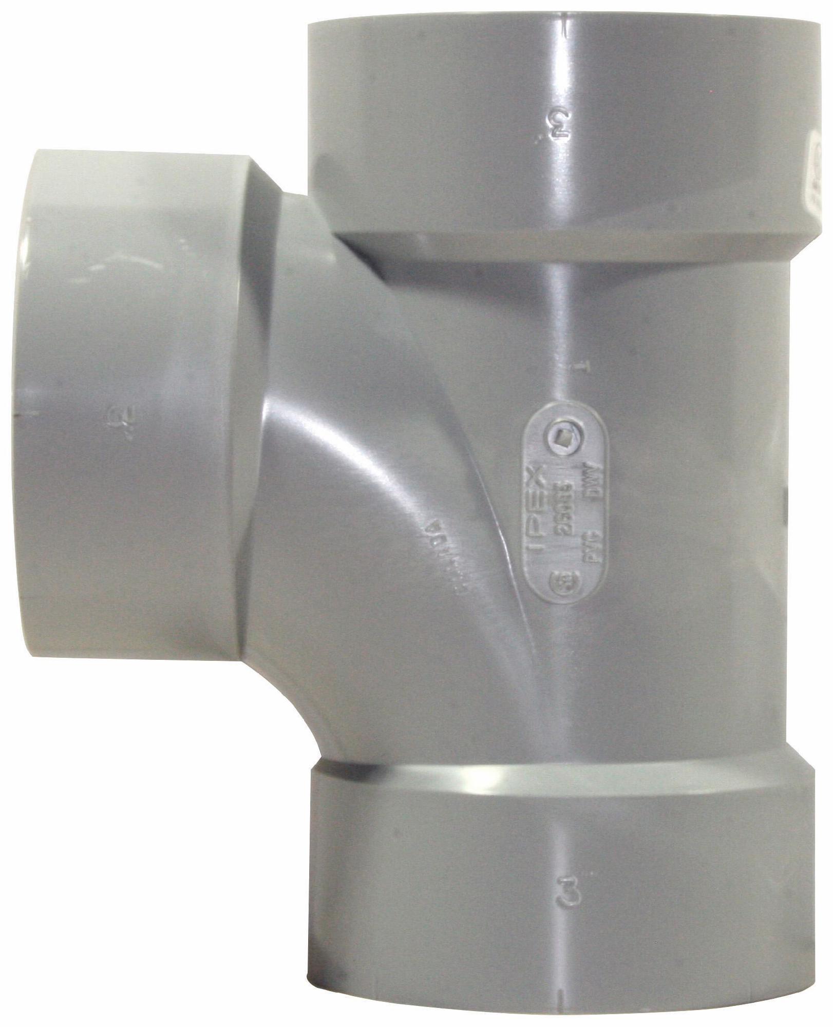 Ipex 3" PVC DWV SAN TEE HxHxH SYSTEM 15 026083 Shop Online Andrew
