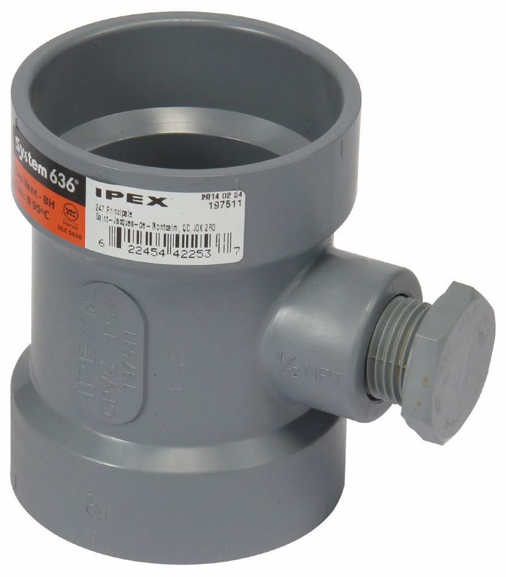 Ipex 2"x2"x1/2" CPVC FGV ACCESS TEE HxHxFPT SYSTEM636 197511 Shop