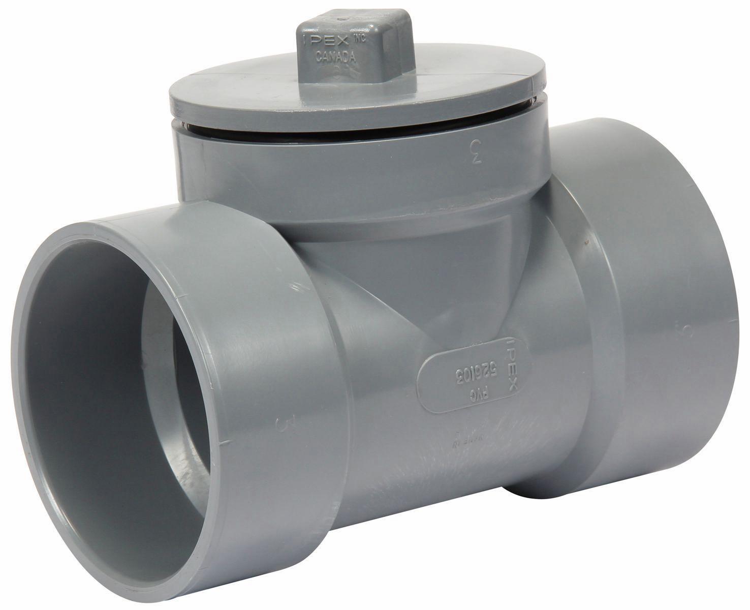 Ipex 3" PVC DWV LINE C/O W/ PLUG HXHXGKT PLUG SYSTEM XFR 526103 Shop