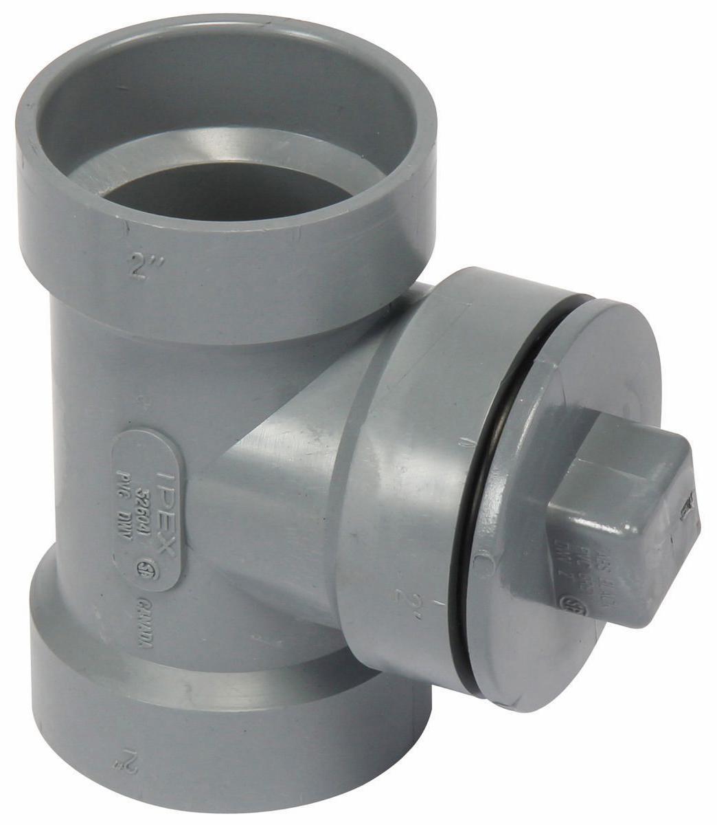 Ipex 2" PVC DWV LINE C/O W/ PLUG HXHXGKT PLUG SYSTEM XFR 526041 Shop