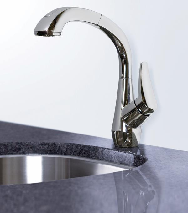 Kalia Neris Surfer Kitchen Faucet with Pullout Spray KF1035110 Shop