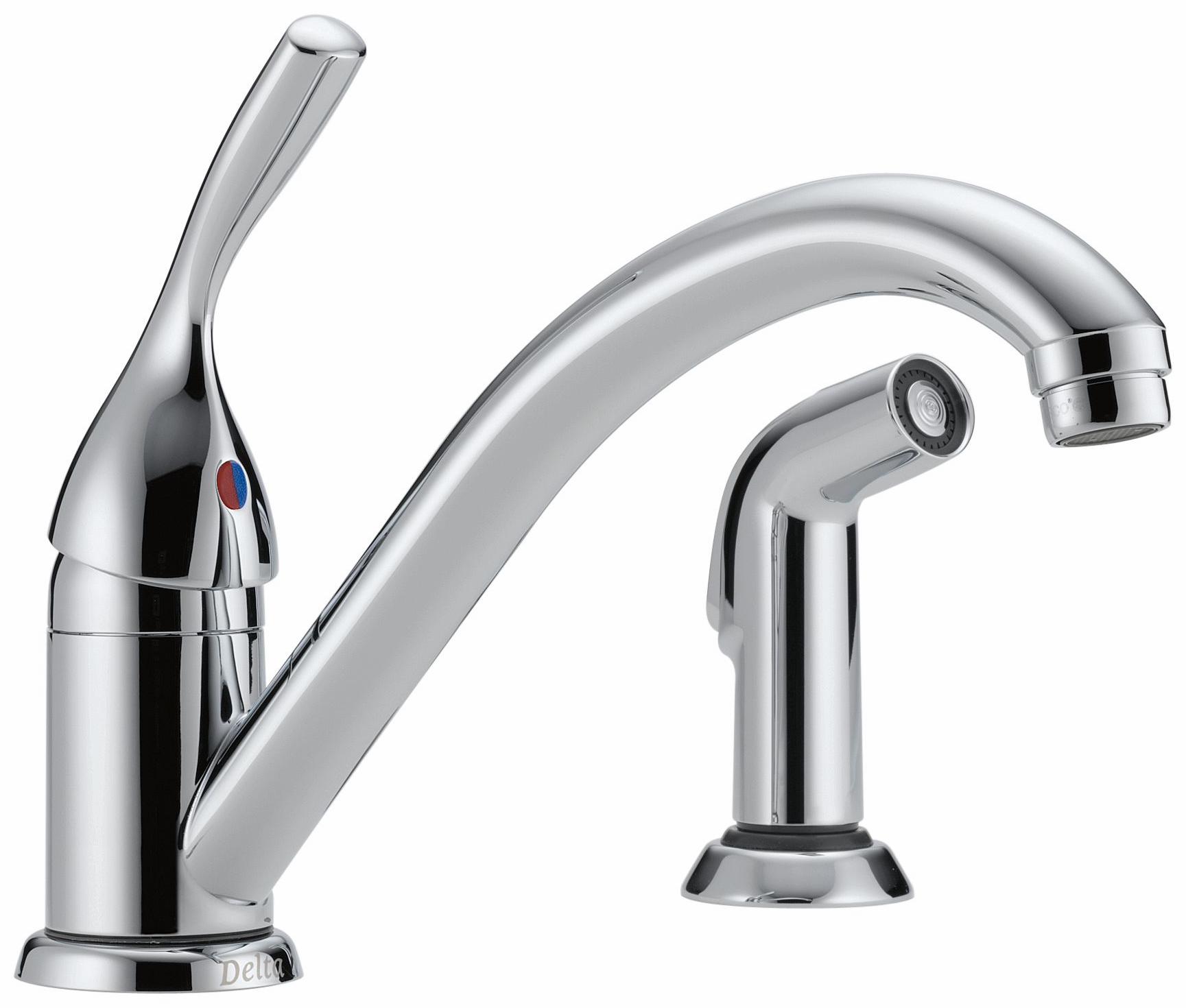 Delta Classic Kitchen Faucet with Separate Spray 175DST Shop Online