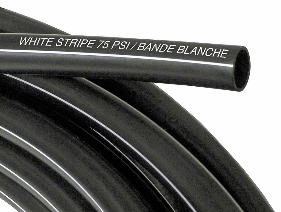 Ipex 1 1/4"x100' PE 75 PSI(WHITE STRIPE) STD PIPE WITH THE STRIPE 018209 Shop Online Andrew
