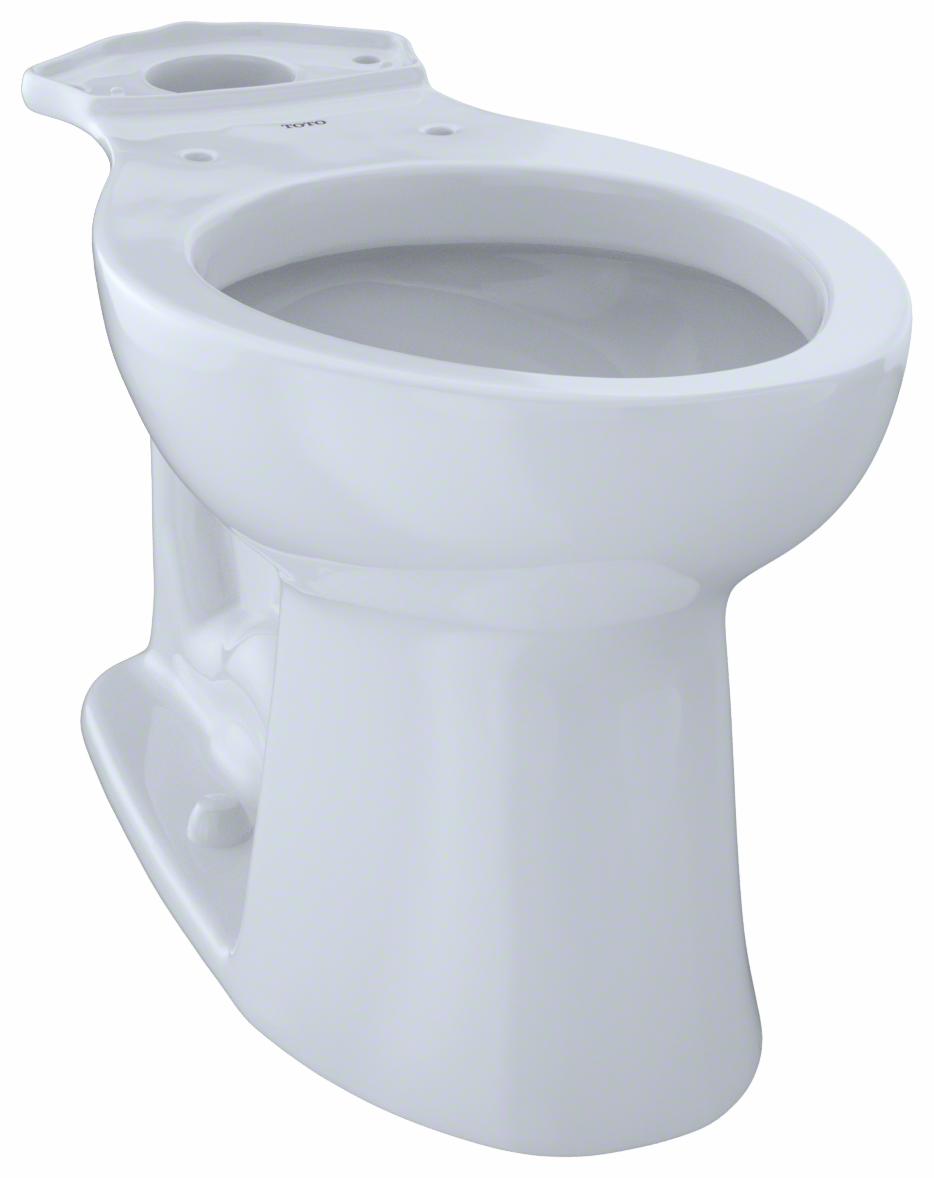 Toto Entrada™ Universal Height Elongated Toilet Bowl ...